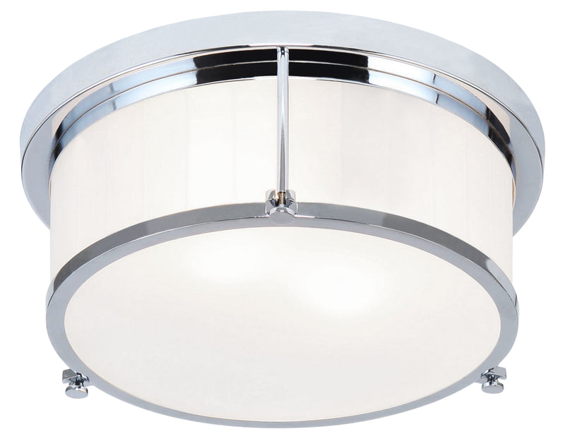 Matteo Lighting - M14902CH - Two Light Flush Mount - Caisse Claire - Chrome