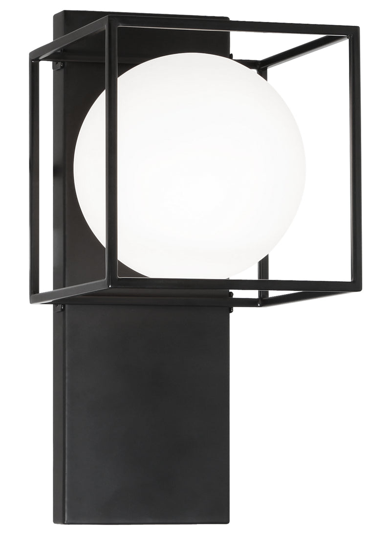 Matteo Lighting - S03801BK - One Light Wall Sconce - Squircle - Black