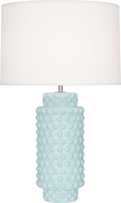 Robert Abbey - BB800 - One Light Table Lamp - Dolly - Baby Blue Glazed Textured