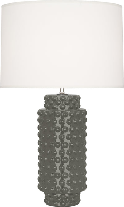 Robert Abbey - CR800 - One Light Table Lamp - Dolly - Ash Glazed Textured