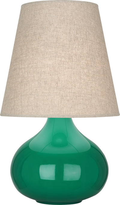 Robert Abbey - EG91 - One Light Accent Lamp - June - Emerald Glazed