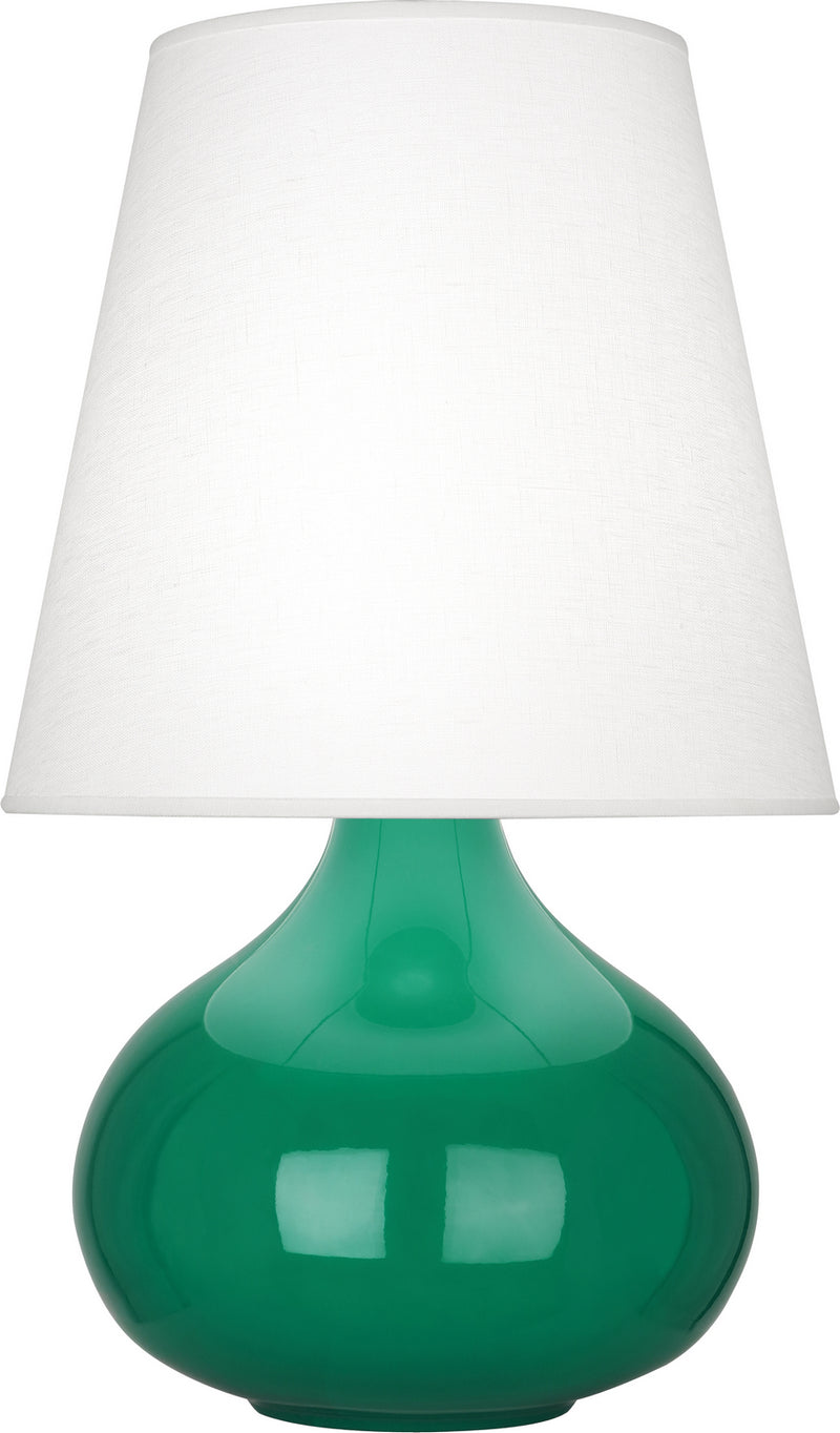 Robert Abbey - EG93 - One Light Accent Lamp - June - Emerald Glazed