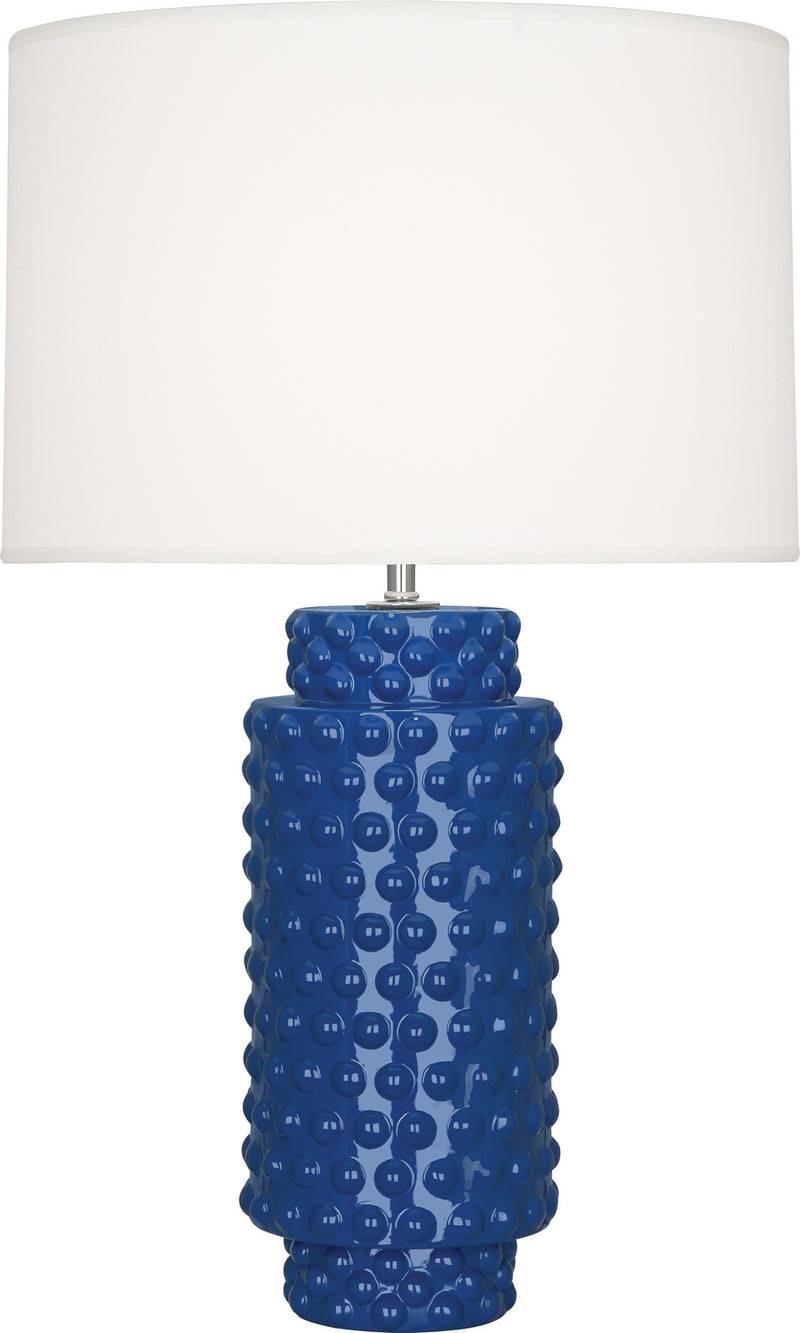 Robert Abbey - MR800 - One Light Table Lamp - Dolly - Marine Blue Glazed Textured