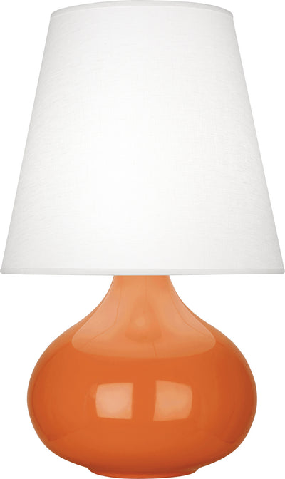 Robert Abbey - PM93 - One Light Accent Lamp - June - Pumpkin Glazed