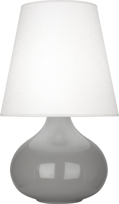 Robert Abbey - ST93 - One Light Accent Lamp - June - Smoky Taupe Glazed