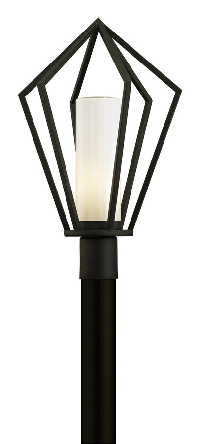 Troy Lighting - P6345 - One Light Post Lantern - Whitley Heights - Textured Black