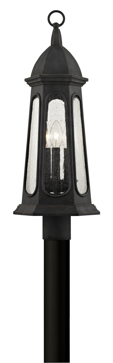 Troy Lighting - P6365 - Three Light Post Lantern - Astor - Vintage Iron