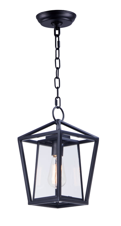 Maxim - 3179CLBK - One Light Outdoor Hanging Lantern - Artisan - Black