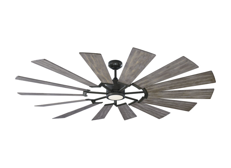 Visual Comfort Fan - 14PRR72AGPD - 72``Ceiling Fan - Prairie 72 - Aged Pewter