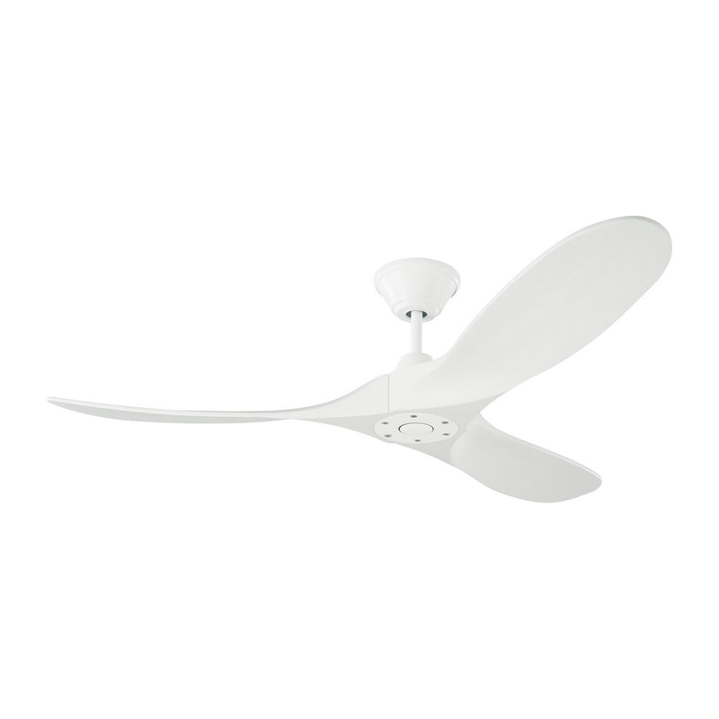 Visual Comfort Fan - 3MAVR52RZW - 52``Ceiling Fan - Maverick 52 - Matte White