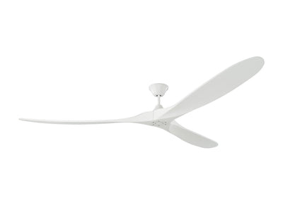 Visual Comfort Fan - 3MAVR88RZW - 88``Ceiling Fan - Maverick 88 - Matte White