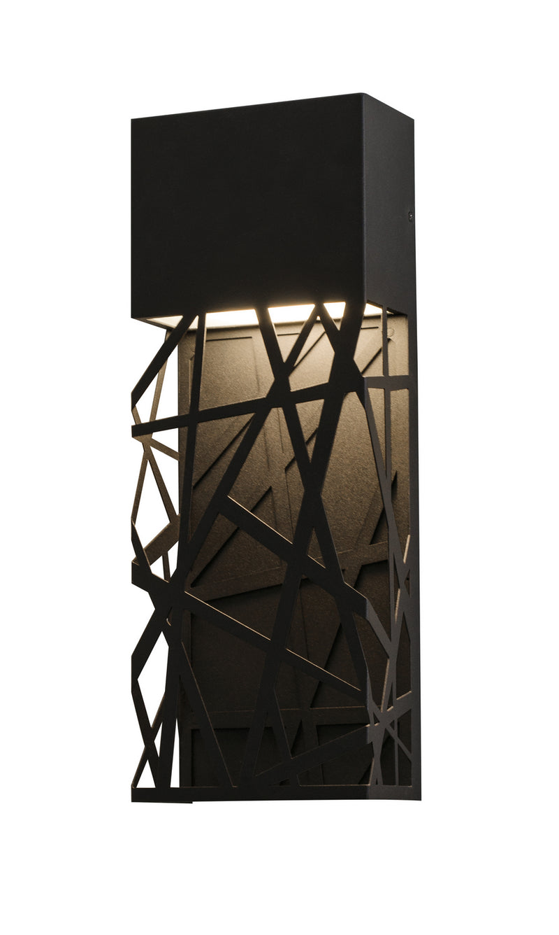 AFX Lighting - BONW071710L30D2BK - LED Outdoor Wall Sconce - Boon - Black