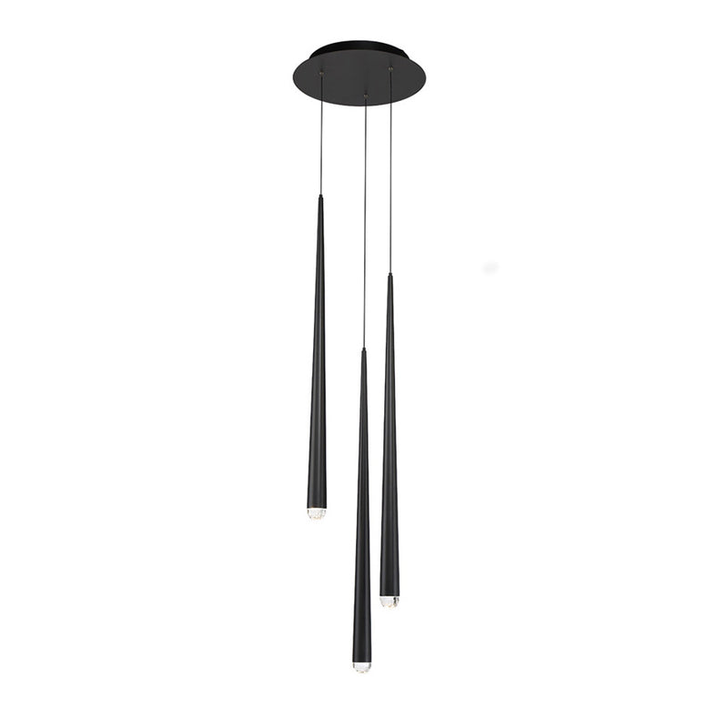 Modern Forms - PD-41703R-BK - LED Pendant - Cascade - Black