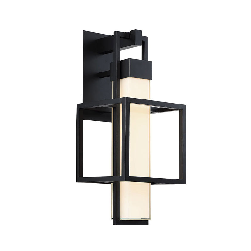 Modern Forms - WS-W48823-BK - LED Outdoor Wall Sconce - Logic - Black