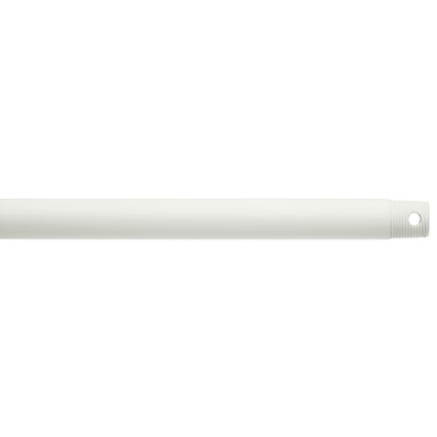 Kichler - 360000MWH - Fan Down Rod 12 Inch - Accessory - Matte White