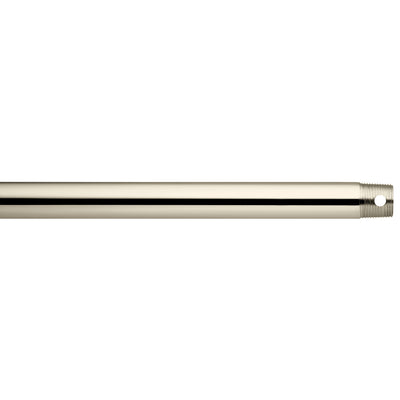 Kichler - 360000PN - Fan Down Rod 12 Inch - Accessory - Polished Nickel