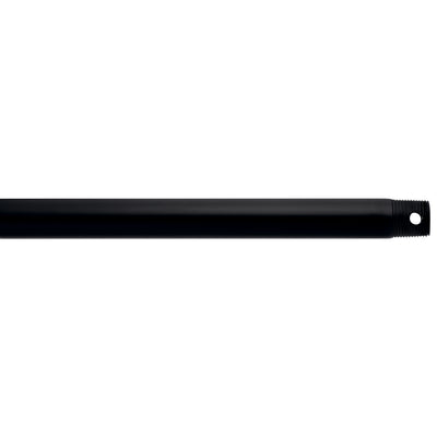 Kichler - 360000SBK - Fan Down Rod 12 Inch - Accessory - Satin Black