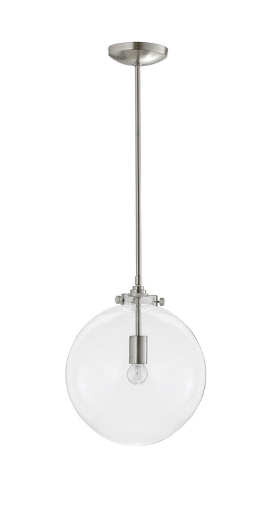 Matteo Lighting - C56401BN - One Light Pendant - Menton - Brushed Nickel