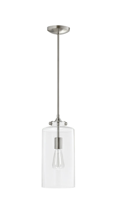 Matteo Lighting - C56404BN - One Light Pendant - Menton - Brushed Nickel