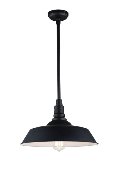 Matteo Lighting - C58305DG - One Light Pendant - Scacchi - Dark Grey