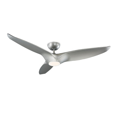 Modern Forms Fans - FR-W1813-60L-AS - 60``Ceiling Fan - Morpheus Iii - Automotive Silver