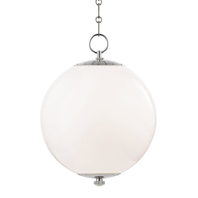 Hudson Valley - MDS701-PN - One Light Pendant - Sphere No.1 - Polished Nickel