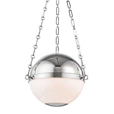 Hudson Valley - MDS750-PN - Two Light Pendant - Sphere No.2 - Polished Nickel