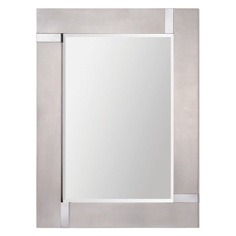 Renwil - MT1318 - Mirror - Capiz - Silver Leaf