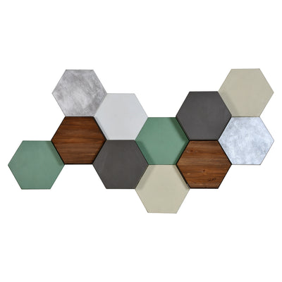 Renwil - W6317 - Wall Decor - Hexa Pastel - Matte