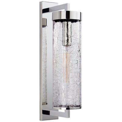 Visual Comfort Signature - KW 2123PN-CRG - One Light Bracketed Wall Sconce - Liaison - Polished Nickel