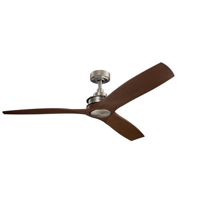 Kichler - 300356NI - 56``Ceiling Fan - Ried - Brushed Nickel