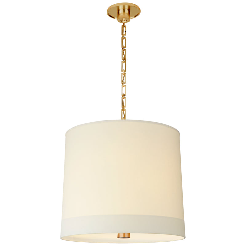 Visual Comfort Signature - BBL 5110SB-S - Two Light Pendant - Simple Banded - Soft Brass