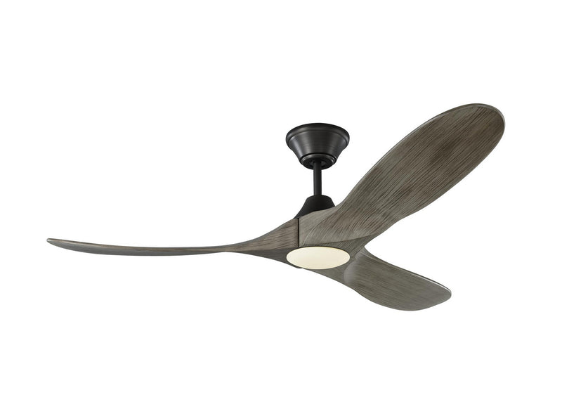 Visual Comfort Fan - 3MAVR52AGPD - 52``Ceiling Fan - Maverick 52 LED - Aged Pewter