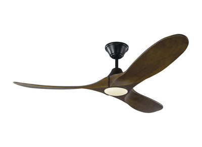 Visual Comfort Fan - 3MAVR52BKD - 52``Ceiling Fan - Maverick 52 LED - Matte Black