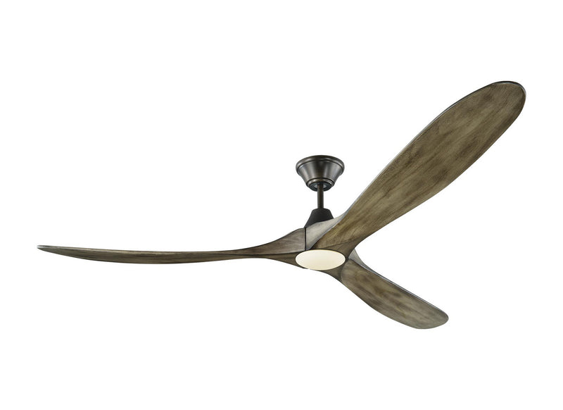 Visual Comfort Fan - 3MAVR70AGPD - 70``Ceiling Fan - Maverick 70 LED - Aged Pewter