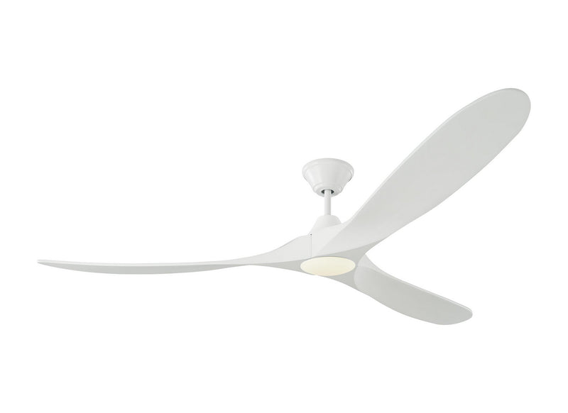 Visual Comfort Fan - 3MAVR70RZWD - 70``Ceiling Fan - Maverick 70 LED - Matte White