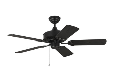 Visual Comfort Fan - 5HVO44BK - 44``Ceiling Fan - Haven 44 Outdoor - Matte Black