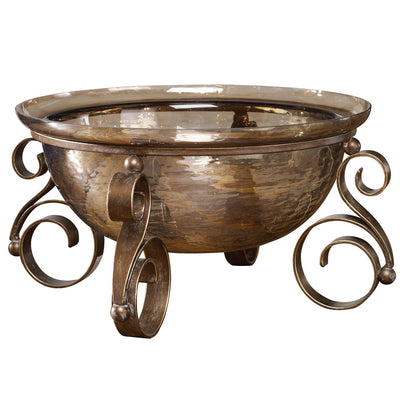Uttermost - 18955 - Bowl - Alya - Copper Bronze