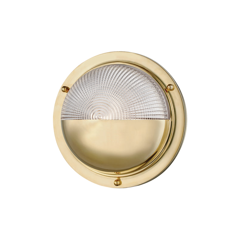 Hudson Valley - 5011-AGB - LED Wall Sconce - Hughes - Aged Brass