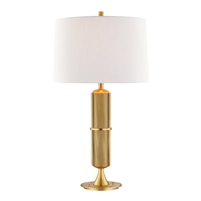 Hudson Valley - L1187-AGB - One Light Table Lamp - Tompkins - Aged Brass
