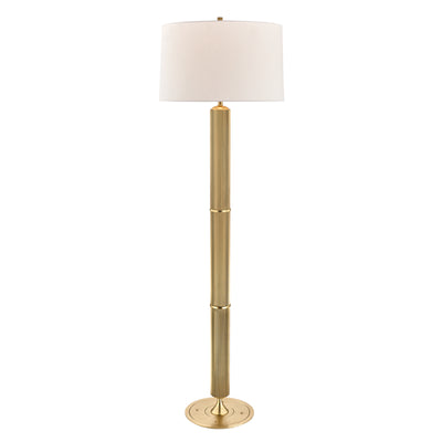 Hudson Valley - L1189-AGB - One Light Floor Lamp - Tompkins - Aged Brass