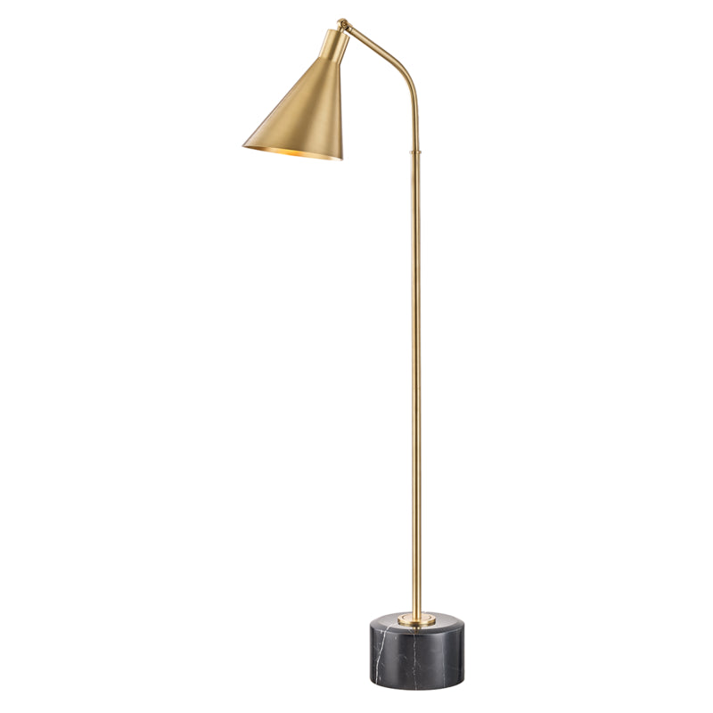 Hudson Valley - L1346-AGB - One Light Floor Lamp - Stanton - Aged Brass