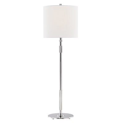 Hudson Valley - L3720-PN - One Light Table Lamp - Bowery - Polished Nickel