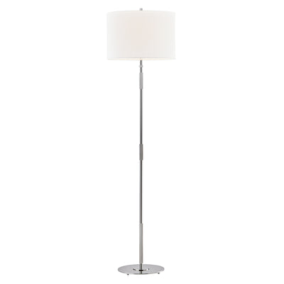 Hudson Valley - L3724-PN - One Light Floor Lamp - Bowery - Polished Nickel