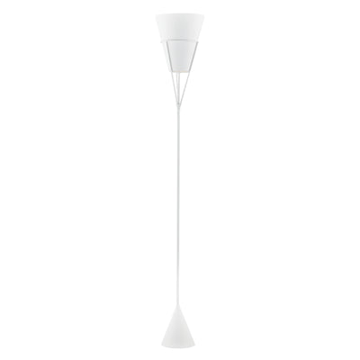 Hudson Valley - L9970-WP - One Light Floor Lamp - Lange - White Plaster