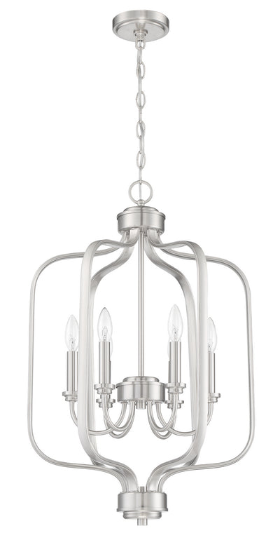 Craftmade - 50536-BNK - Six Light Foyer Pendant - Bolden - Brushed Polished Nickel