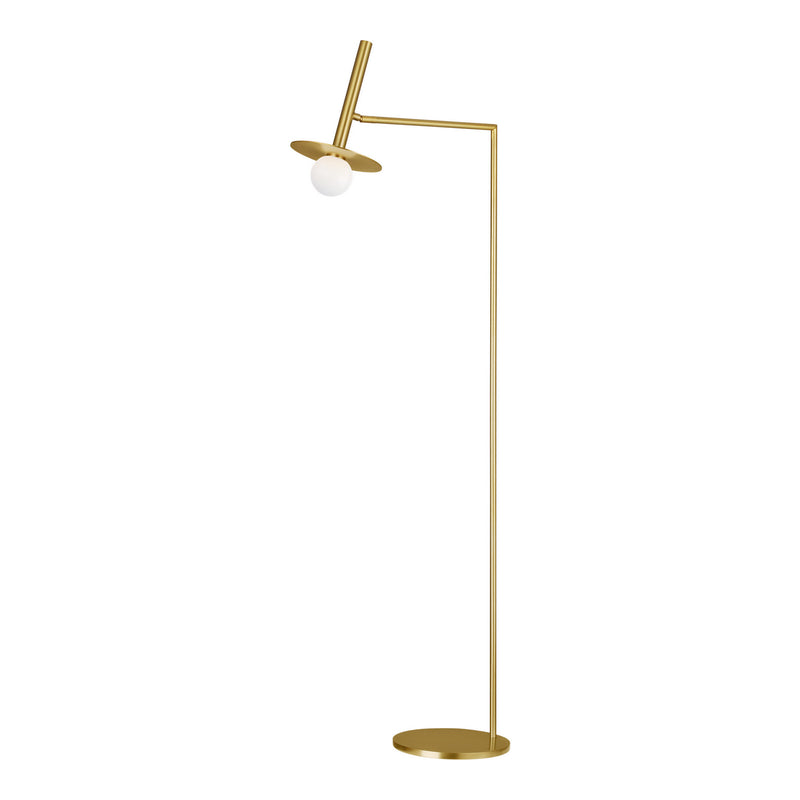 Visual Comfort Studio - KT1011BBS2 - One Light Floor Lamp - Nodes - Burnished Brass