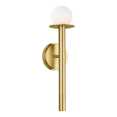 Visual Comfort Studio - KW1001BBS - One Light Wall Sconce - Nodes - Burnished Brass