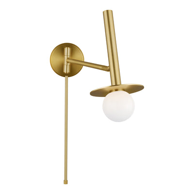Visual Comfort Studio - KW1021BBS - One Light Wall Sconce - Nodes - Burnished Brass