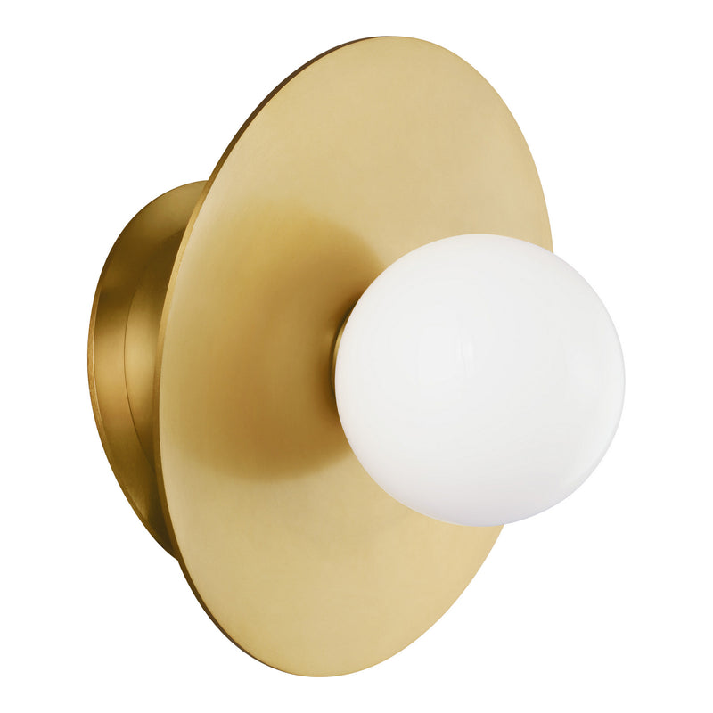 Visual Comfort Studio - KW1041BBS - One Light Wall Sconce - Nodes - Burnished Brass